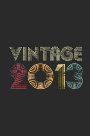 Cover of Vintage 2013