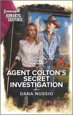 Book cover for Agent Colton's Secret Investigation