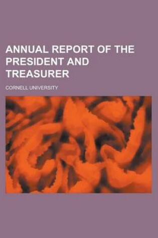 Cover of Annual Report of the President and Treasurer