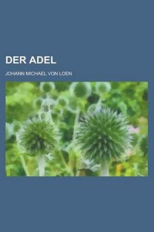 Cover of Der Adel
