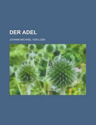 Book cover for Der Adel