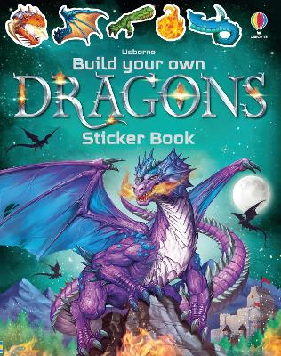 Book cover for Build Your Own Dragons Sticker Book
