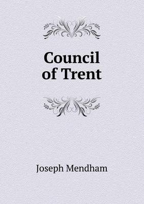 Book cover for Council of Trent