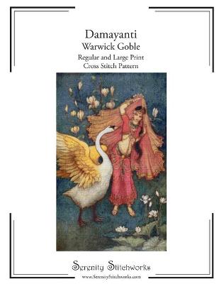 Book cover for Damayanti Cross Stitch Pattern - Warwick Goble