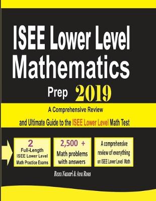 Book cover for ISEE Lower Level Mathematics Prep 2019