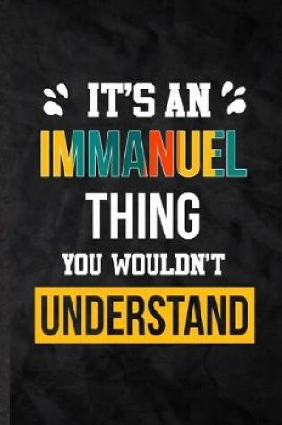 Cover of It's an Immanuel Thing You Wouldn't Understand