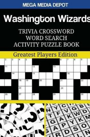 Cover of Washington Wizards Trivia Crossword Word Search Activity Puzzle Book