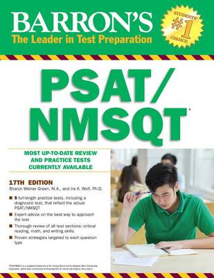 Book cover for Barron's PSAT/NMSQT, 17th Edition