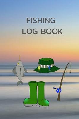 Book cover for fishing log book