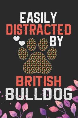 Book cover for Easily Distracted by British Bulldog