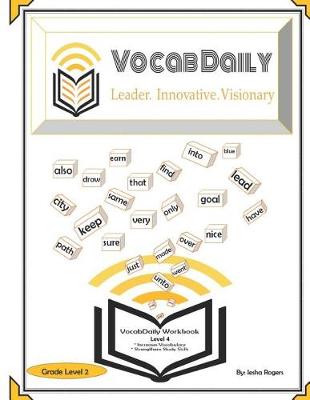 Book cover for Vocabdaily Workbook Level 4