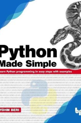 Cover of Python Made Simple: Learn Python programming in easy steps with examples