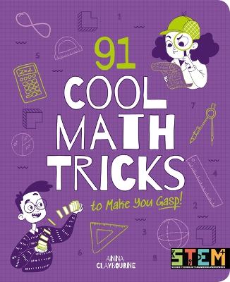 Book cover for 91 Cool Math Tricks to Make You Gasp