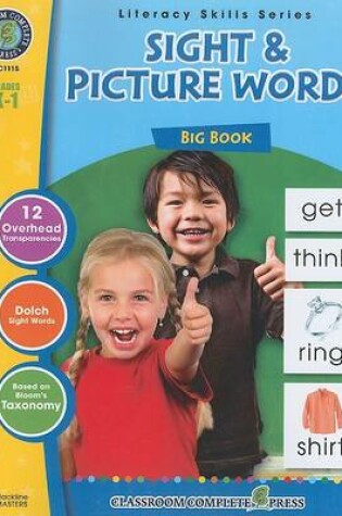 Cover of Sight and Picture Words Big Book, Grades K-1
