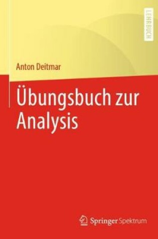 Cover of Übungsbuch Zur Analysis