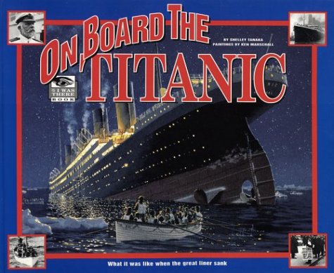 Book cover for On Board the Titanic