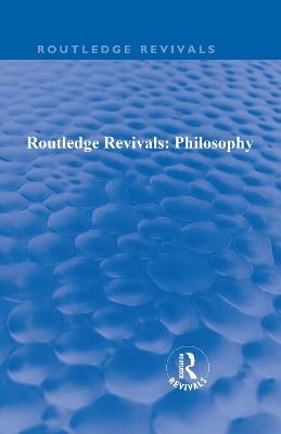 Cover of : Philosophy