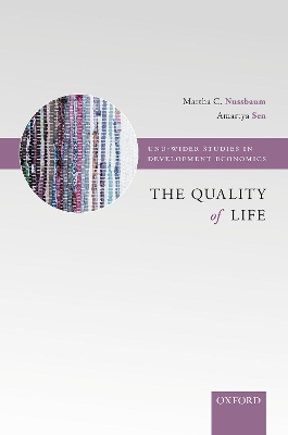 Book cover for The Quality of Life