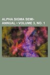Book cover for Alpha SIGMA Semi-Annual