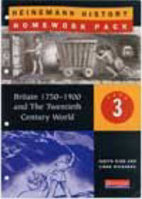 Cover of Heinemann History Homework Pack 3 (Year 9)