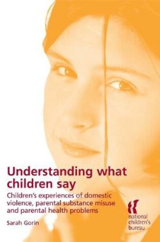 Cover of Understanding What Children Say