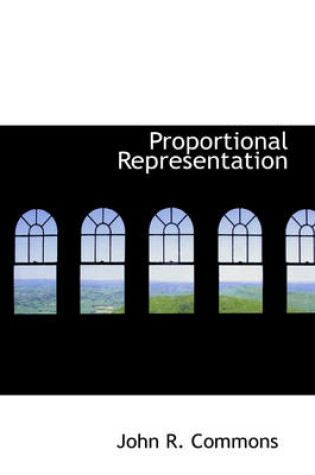 Cover of Proportional Representation