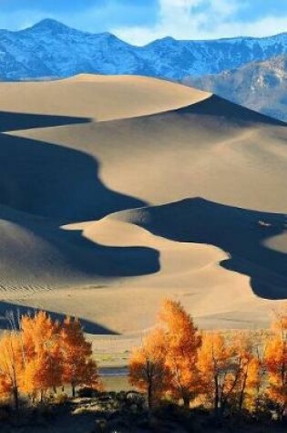 Cover of Sand Dunes and Golden Cottonwood Trees Nature Journal