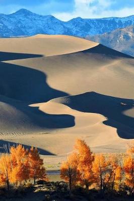 Book cover for Sand Dunes and Golden Cottonwood Trees Nature Journal