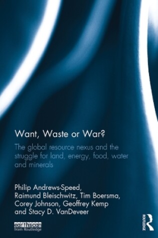 Cover of Want, Waste or War?