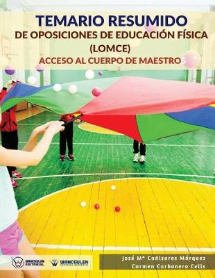 Book cover for Temario Resumido de Oposiciones de Educacion Fisica (Lomce)