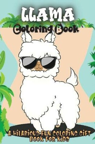 Cover of Llama Coloring Book