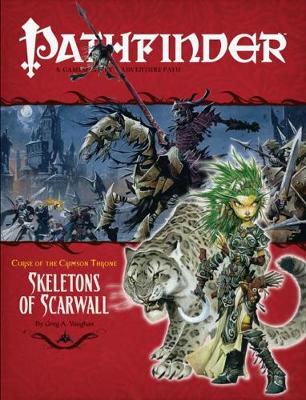 Book cover for Pathfinder #11 Curse Of The Crimson Throne: Skeletons Of Scarwall