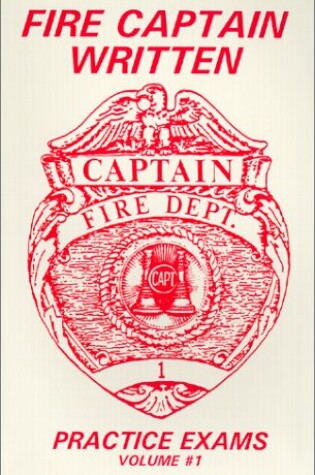 Cover of Fire Captain Written Practice Exams
