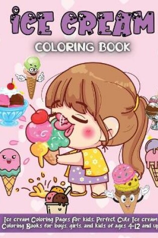 Cover of Ice Cream Coloring Book