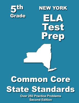 Book cover for New York 5th Grade ELA Test Prep