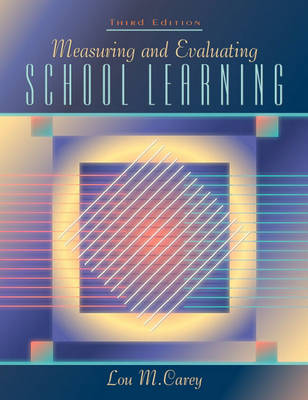 Book cover for Measuring and Evaluating School Learning