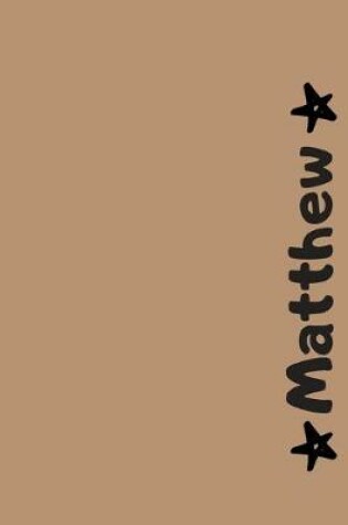 Cover of Matthew