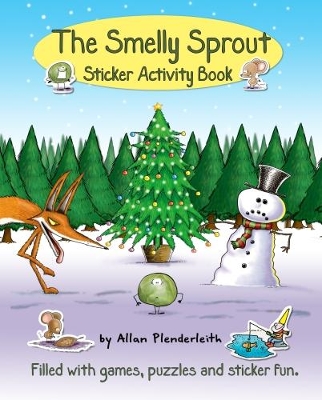 Book cover for The Smelly Sprout Sticker Activity Book