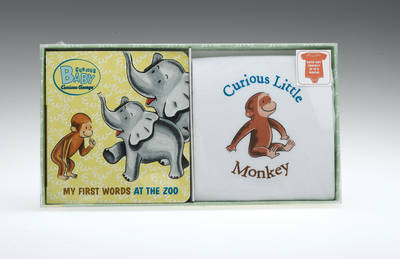 Book cover for Curious Baby My First Words at the Zoo Gift Set (Curious George Book & T-shirt)