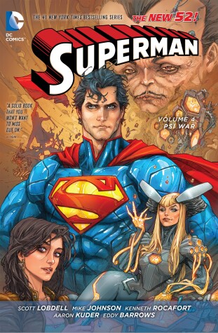 Book cover for Superman Vol. 4: Psi-War (The New 52)