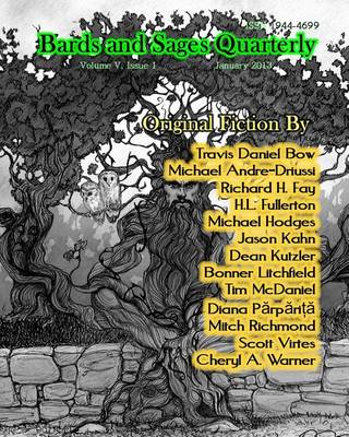 Book cover for Bards and Sages Quarterly (January 2013)