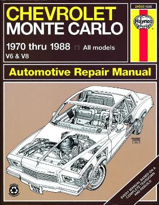 Book cover for Chevrolet Monte Carlo (70 - 88)