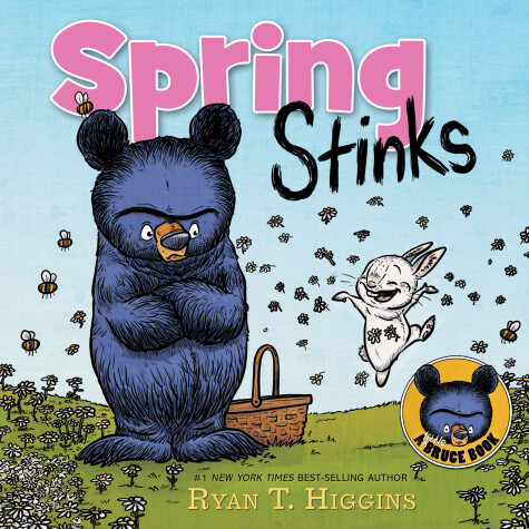 Book cover for Spring Stinks (a Little Bruce Book)