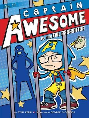Book cover for Captain Awesome vs. the Evil Babysitter