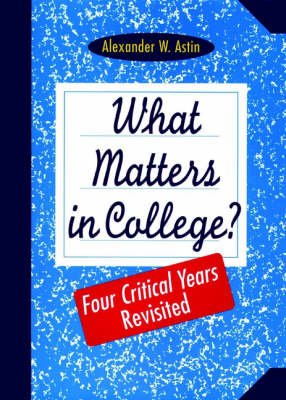 Book cover for What Matters in College?
