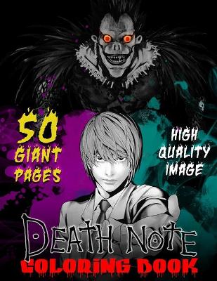 Book cover for Death Note Coloring Book