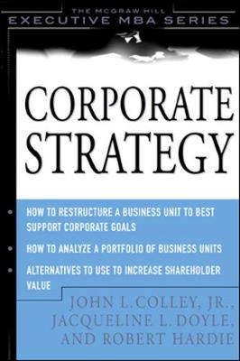 Book cover for Corporate Strategy