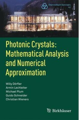 Cover of Photonic Crystals: Mathematical Analysis and Numerical Approximation