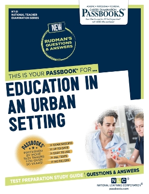 Book cover for Education in an Urban Setting (NT-31)