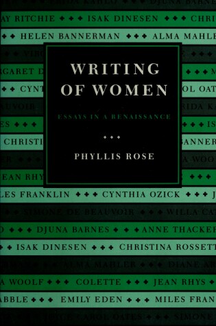 Cover of Writing of Women